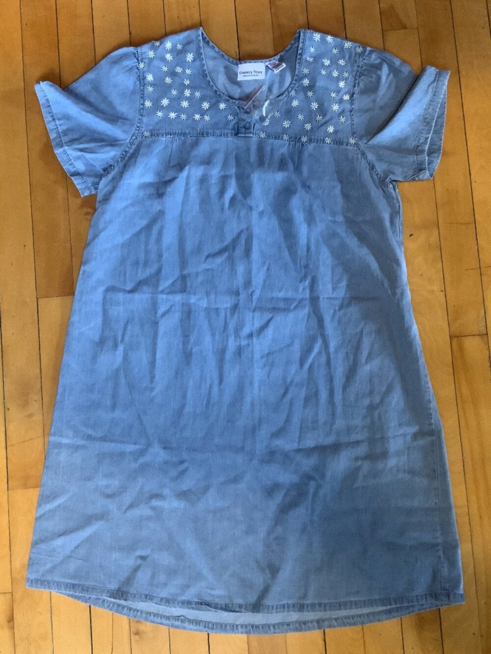 Country Store Cotton Summer Dress. Size Large